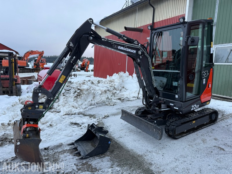 2023 Eurocomach 22SR – Kort svingradius – Kun 99,5 timer - Miniexcavadora: foto 1 2023 Eurocomach 22SR – Kort svingradius – Kun 99,5 timer - Miniexcavadora: foto 1