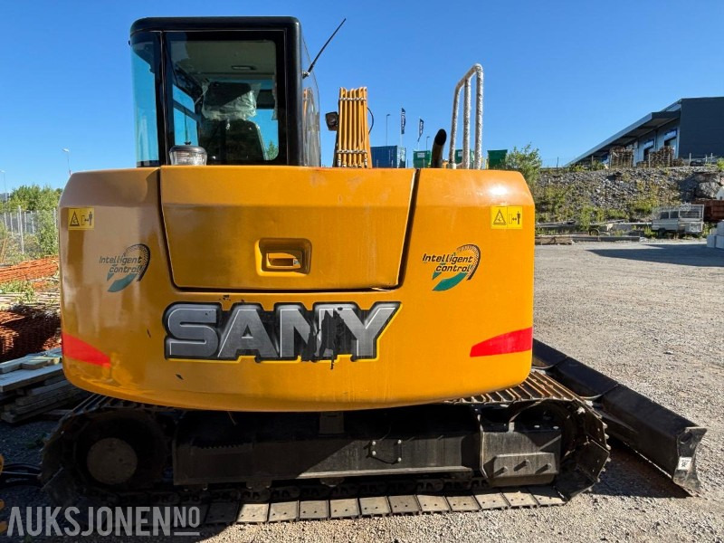 2024 Sany SY75C. S50 Hurtigfeste. Sentralsmøring. Graveskuff ca 320L - Excavadora: foto 4 2024 Sany SY75C. S50 Hurtigfeste. Sentralsmøring. Graveskuff ca 320L - Excavadora: foto 4
