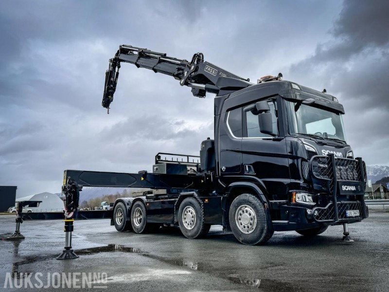 2025 Scania R770 - 8x4 - Trekkvogn med Fassi 115 Tonnmeter kran med L616 Jib og V20 Vinsj - Model F1150RA.2.28 XHE-Dynamic - Kun 6119 km - Camión grúa: foto 4 2025 Scania R770 - 8x4 - Trekkvogn med Fassi 115 Tonnmeter kran med L616 Jib og V20 Vinsj - Model F1150RA.2.28 XHE-Dynamic - Kun 6119 km - Camión grúa: foto 4