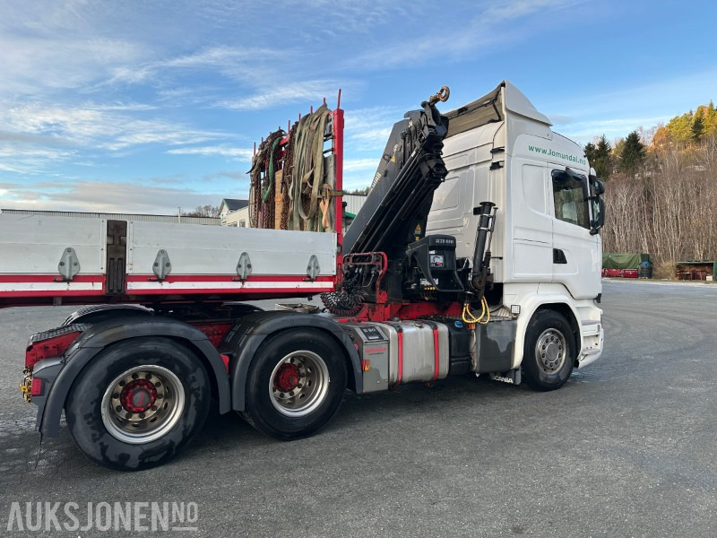 2014 SCANIA R450 kranbil / Krantrekker med kran og HRD planhenger – selges samlet - Cabeza tractora: foto 5 2014 SCANIA R450 kranbil / Krantrekker med kran og HRD planhenger – selges samlet - Cabeza tractora: foto 5