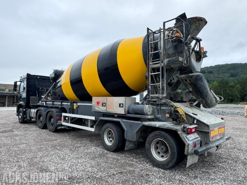 2019 Mercedes-Benz Arocs trekker - AMT 4433 semi med 14 m3 betongblander - 6x4 - Navreduksjon - - Cabeza tractora: foto 5 2019 Mercedes-Benz Arocs trekker - AMT 4433 semi med 14 m3 betongblander - 6x4 - Navreduksjon - - Cabeza tractora: foto 5