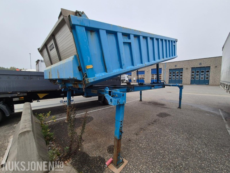 1985 Kalmar Lagab 1819 ramme/lastbærer med dumperkasse, 1 eier, mva fri - Camión: foto 4 1985 Kalmar Lagab 1819 ramme/lastbærer med dumperkasse, 1 eier, mva fri - Camión: foto 4