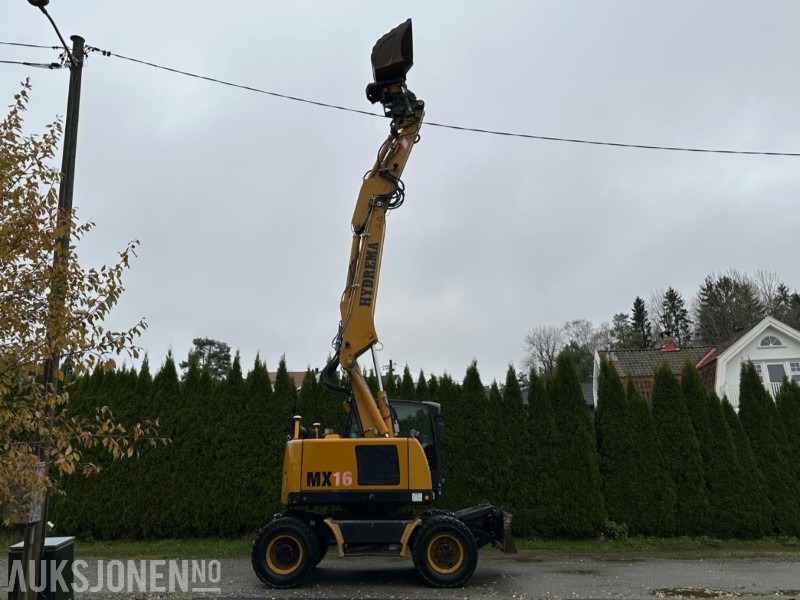 Hydrema MX16 – 2014 – Engcon EC219 – Xsite PRO – 9 142 timer – Trilleborg dekk - Excavadora: foto 5 Hydrema MX16 – 2014 – Engcon EC219 – Xsite PRO – 9 142 timer – Trilleborg dekk - Excavadora: foto 5