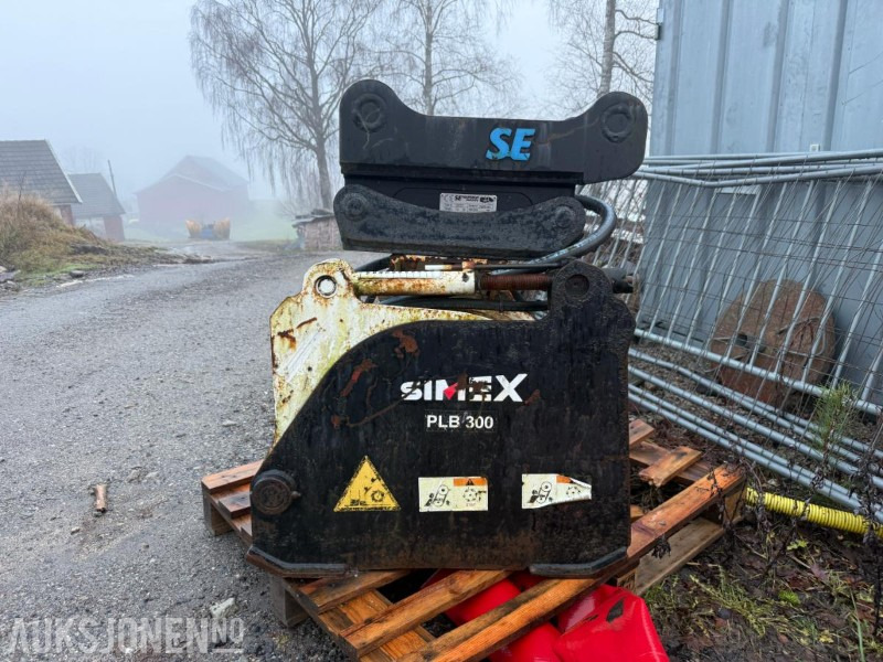 2008 Simex PLB 300 asfaltfres m/overgang til S-60 feste. - Implemento para Maquinaria de construcción: foto 1 2008 Simex PLB 300 asfaltfres m/overgang til S-60 feste. - Implemento para Maquinaria de construcción: foto 1