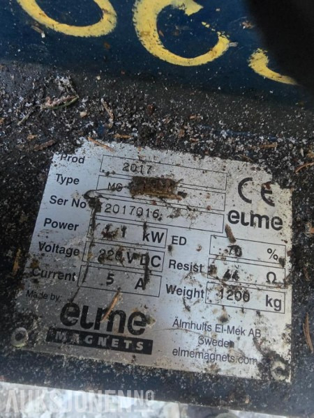 2017 Andre ELME sorteringsklype S60/S70 - Implemento para Maquinaria de construcción: foto 4 2017 Andre ELME sorteringsklype S60/S70 - Implemento para Maquinaria de construcción: foto 4