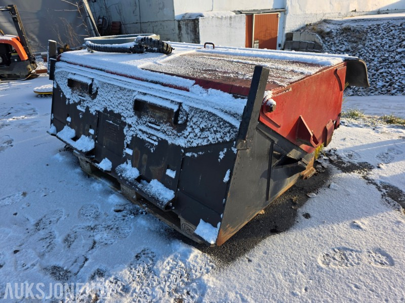 Bucket feieaggregat 188 cm bredt til bobcat - Implemento para Maquinaria de construcción: foto 3 Bucket feieaggregat 188 cm bredt til bobcat - Implemento para Maquinaria de construcción: foto 3