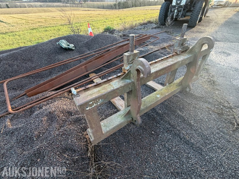 Pallegafler til hjullaster 201cm - Implemento para Maquinaria de construcción: foto 3 Pallegafler til hjullaster 201cm - Implemento para Maquinaria de construcción: foto 3