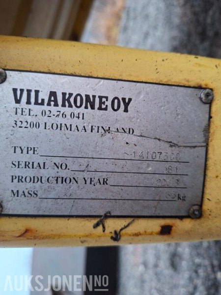 Wille Plattform / lasteplan / Vilakone Oy - Implemento para Maquinaria de construcción: foto 4 Wille Plattform / lasteplan / Vilakone Oy - Implemento para Maquinaria de construcción: foto 4