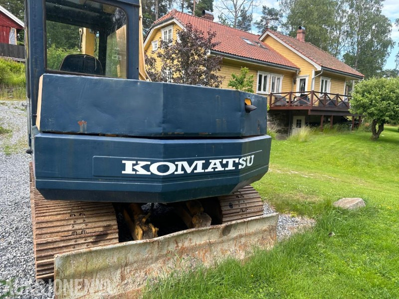 Komatsu PC60 - Gravemaskin - Beltegraver - Excavadora: foto 4 Komatsu PC60 - Gravemaskin - Beltegraver - Excavadora: foto 4