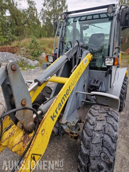 Kramer Allrad 750 kompakt hjullaster med 2 stk skuffer og pallegafler / 1765 timer - Cargadora de ruedas: foto 5 Kramer Allrad 750 kompakt hjullaster med 2 stk skuffer og pallegafler / 1765 timer - Cargadora de ruedas: foto 5