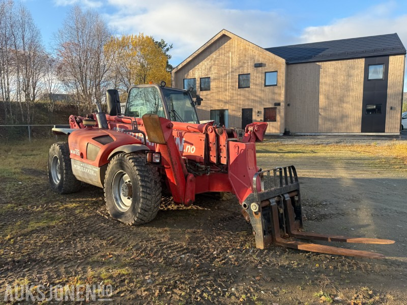 Manitou MT1740 - Mannskapskurv - Pallegaffler - 8329t - Manipulador telescópico: foto 1 Manitou MT1740 - Mannskapskurv - Pallegaffler - 8329t - Manipulador telescópico: foto 1