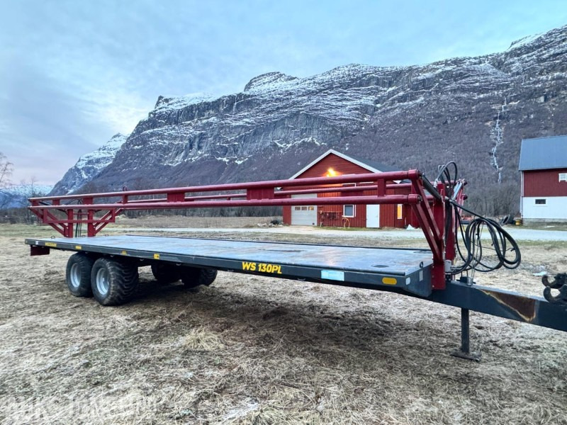 2018 Weckman WS 130 PL - Rundballevogn med hydraulisk sikring - Brukt til kjøring av potetkasser - Kapasitet 28 rundballer - Maks nyttelast 13 tonn - Maquinaria agrícola: foto 3 2018 Weckman WS 130 PL - Rundballevogn med hydraulisk sikring - Brukt til kjøring av potetkasser - Kapasitet 28 rundballer - Maks nyttelast 13 tonn - Maquinaria agrícola: foto 3
