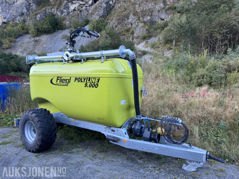 2024 Fliegl Polyline HFW 9000 Gjødselvogn - NY / Ubrukt - 9,5 m3 - Glassfibertank - Maquinaria agrícola: foto 1 2024 Fliegl Polyline HFW 9000 Gjødselvogn - NY / Ubrukt - 9,5 m3 - Glassfibertank - Maquinaria agrícola: foto 1