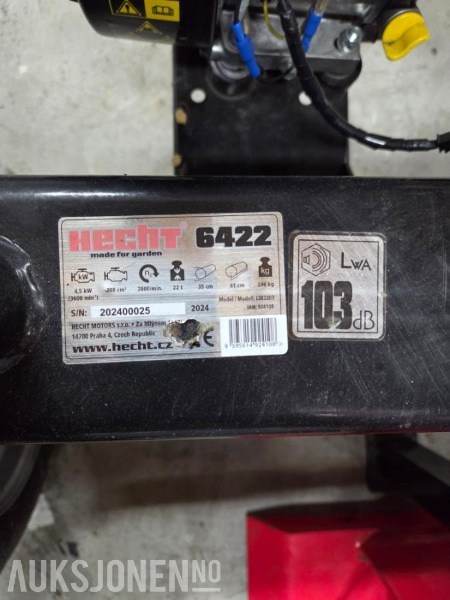 2025 Hecht 6422 ATV Vedkløyver – 22 tonn | Lite brukt (30–35 timer) - Maquinaria agrícola: foto 4 2025 Hecht 6422 ATV Vedkløyver – 22 tonn | Lite brukt (30–35 timer) - Maquinaria agrícola: foto 4