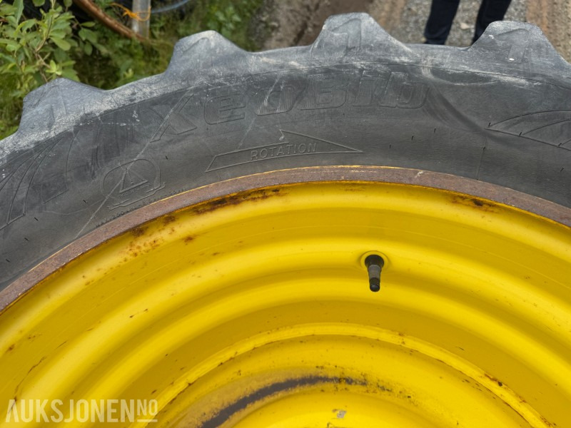 Maquinaria agrícola Traktor hjul - dekk Komplett hjulsett Michelin 650/60R38 og 540/60R28: foto 10