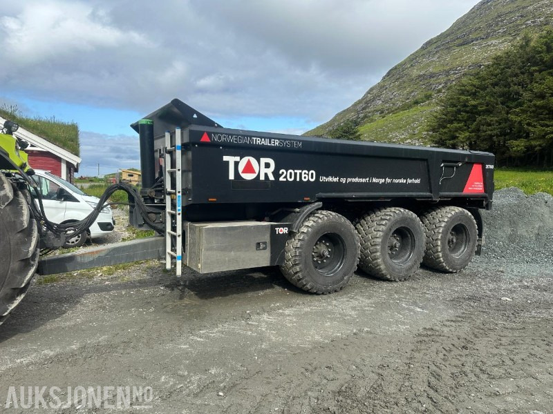 Traktorhenger - TOR DH 20T60 - Tippkasse - Norwegian Trailer System - Maquinaria agrícola: foto 1 Traktorhenger - TOR DH 20T60 - Tippkasse - Norwegian Trailer System - Maquinaria agrícola: foto 1