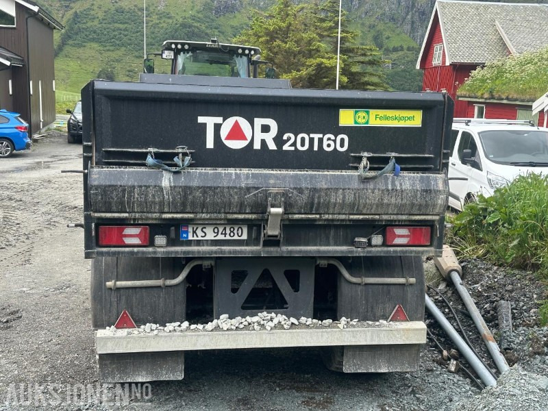 Traktorhenger - TOR DH 20T60 - Tippkasse - Norwegian Trailer System - Maquinaria agrícola: foto 4 Traktorhenger - TOR DH 20T60 - Tippkasse - Norwegian Trailer System - Maquinaria agrícola: foto 4