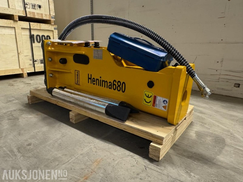NY HENIMA PIGGHAMMER TIL 4-7 TONNS GRAVEMASKIN S40 M/GARANTI - Martillo hidráulico: foto 3 NY HENIMA PIGGHAMMER TIL 4-7 TONNS GRAVEMASKIN S40 M/GARANTI - Martillo hidráulico: foto 3