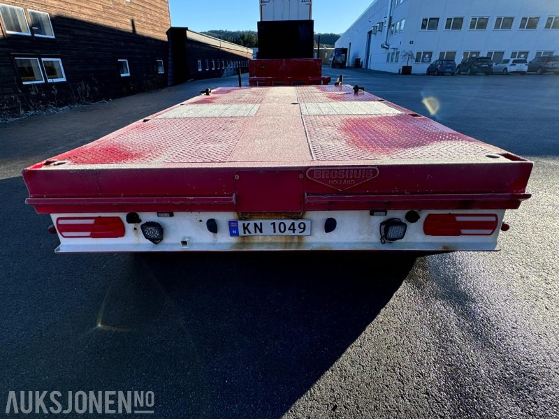 2005 Broshuis 3AUD44 Brønntralle / Brønnhenger - Uttrekk - Tvangsstyring - Metallisert kantramme - EU godkjent - Remolque: foto 2 2005 Broshuis 3AUD44 Brønntralle / Brønnhenger - Uttrekk - Tvangsstyring - Metallisert kantramme - EU godkjent - Remolque: foto 2