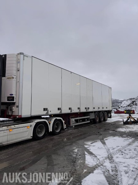 2012 KRONE Cool Liner 18T FW - Semitrailer - Kjøl/Frys - Bommer - Remolque: foto 1 2012 KRONE Cool Liner 18T FW - Semitrailer - Kjøl/Frys - Bommer - Remolque: foto 1