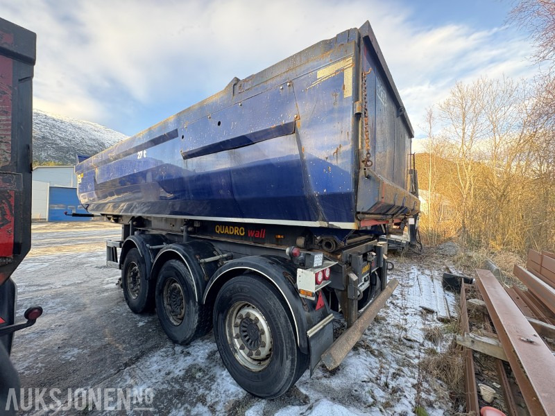 2014 Nor Slep tippsemi med flyttbar King-Pin og vibro på kasse - EU godkjent til 24.04.2026 - Remolque: foto 4 2014 Nor Slep tippsemi med flyttbar King-Pin og vibro på kasse - EU godkjent til 24.04.2026 - Remolque: foto 4