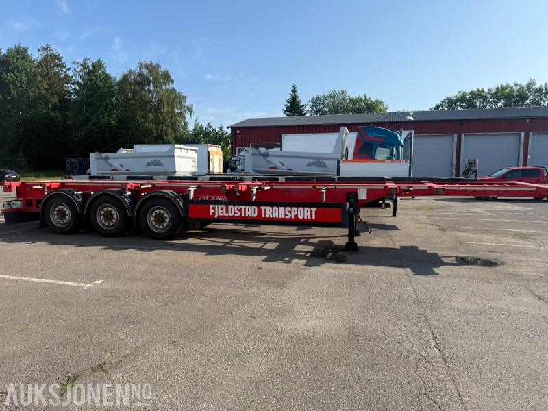 2020 | Kel-Berg C300V 3-akslet containerchassis | Meget god stand | EU-godkjent til 11/2025 - Remolque: foto 2 2020 | Kel-Berg C300V 3-akslet containerchassis | Meget god stand | EU-godkjent til 11/2025 - Remolque: foto 2