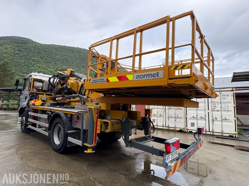 2014 MAN TGM 18.340 Normet Esslift 810 liftbil - 15 888 km - Vehículo municipal: foto 4 2014 MAN TGM 18.340 Normet Esslift 810 liftbil - 15 888 km - Vehículo municipal: foto 4