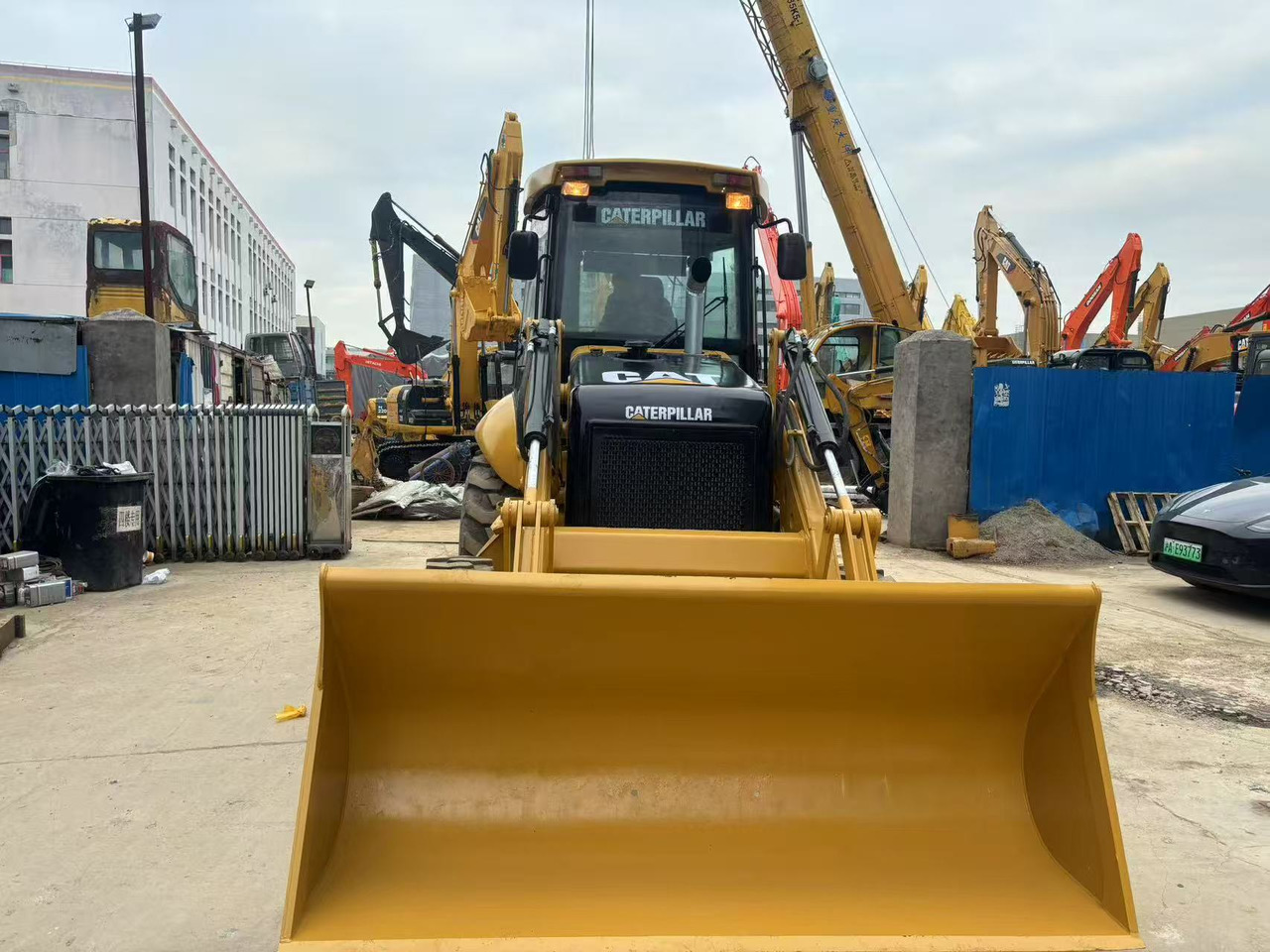 Caterpillar 420 Backhoe Loader CAT 420 420F 420F2 with telescopic boom JCB 3CX 4CX - Retroexcavadora: foto 3 Caterpillar 420 Backhoe Loader CAT 420 420F 420F2 with telescopic boom JCB 3CX 4CX - Retroexcavadora: foto 3
