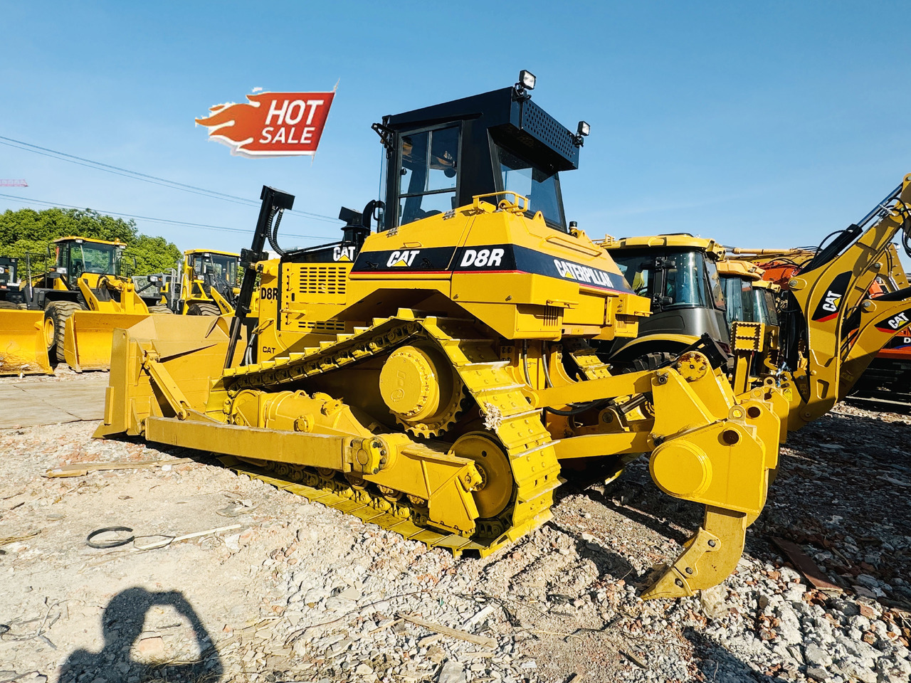 Bulldozer Caterpillar D8R Used Bulldozer CAT Dozer D6G D6R D7G D7R D7H D7E D8T D9R D10T D10R in Good Work Performance for Sale: foto 8