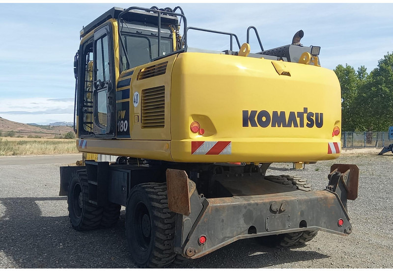 Komatsu PW180-10 - Excavadora de ruedas: foto 4 Komatsu PW180-10 - Excavadora de ruedas: foto 4