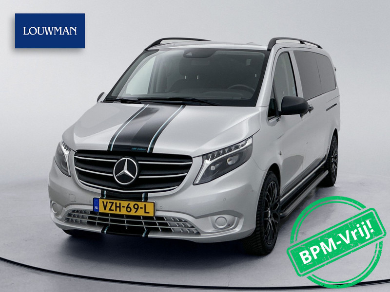 Mercedes-Benz Vito 114 CDI Extra Lang DC 19" inch AMG Dubbele Cabine XL LED Trekhaak Apple Carplay/Android Auto Achteruitrijcamera Cruise Control - Furgoneta pequeña, Furgoneta combi: foto 1 Mercedes-Benz Vito 114 CDI Extra Lang DC 19" inch AMG Dubbele Cabine XL LED Trekhaak Apple Carplay/Android Auto Achteruitrijcamera Cruise Control - Furgoneta pequeña, Furgoneta combi: foto 1