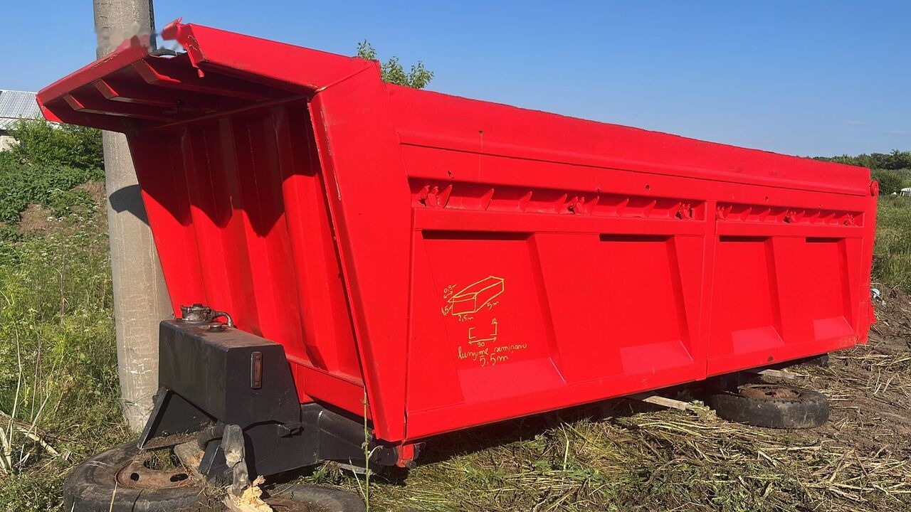 Carrocería basculante Hyva Bena 8x4 cu semisasiu , cilindru basculare si rezervor ulei hidr: foto 15