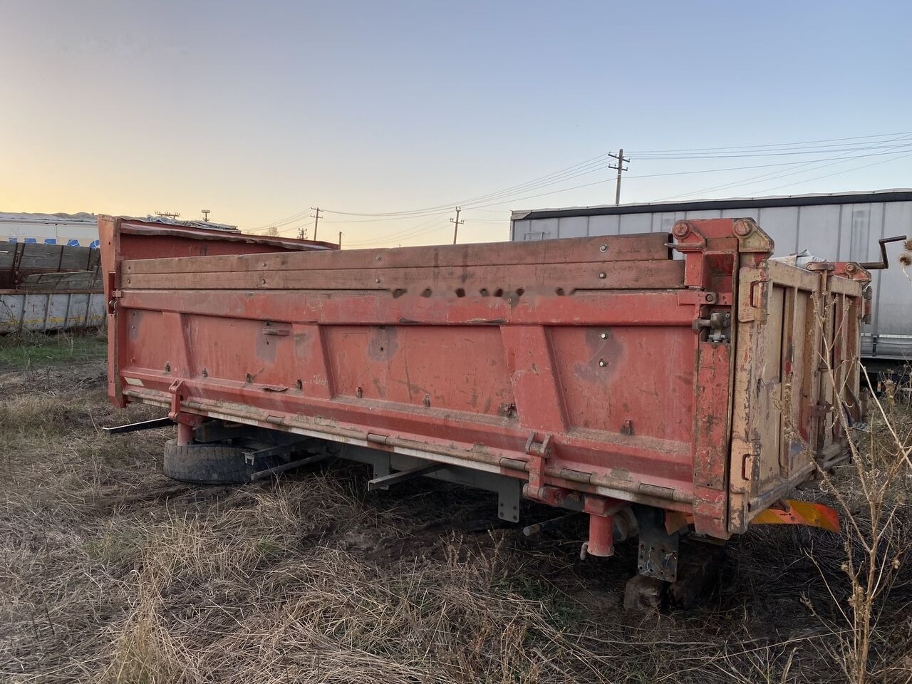 Hyva bena originala Scania 8x4 cu semisasiu si cilindru basculare - Carrocería basculante: foto 2 Hyva bena originala Scania 8x4 cu semisasiu si cilindru basculare - Carrocería basculante: foto 2