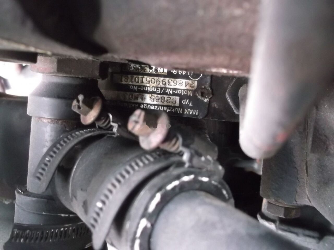 MAN D2865 LF03 MAN F90 - Motor para Camión: foto 4 MAN D2865 LF03 MAN F90 - Motor para Camión: foto 4