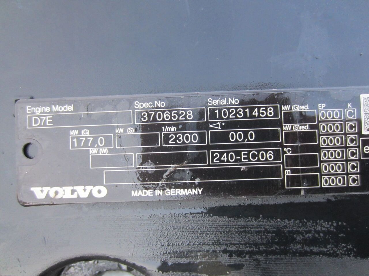 Volvo D7E 240 Volvo FL - Motor para Camión: foto 4 Volvo D7E 240 Volvo FL - Motor para Camión: foto 4