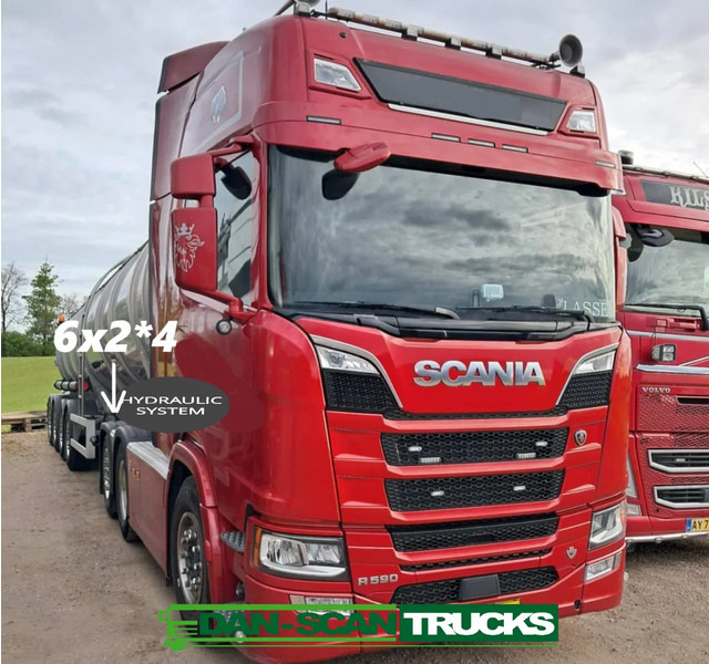 Scania R590 V8 NGS Rear steering 6x2*4. Air / Air suspension. Hydr. system - Cabeza tractora: foto 2 Scania R590 V8 NGS Rear steering 6x2*4. Air / Air suspension. Hydr. system - Cabeza tractora: foto 2