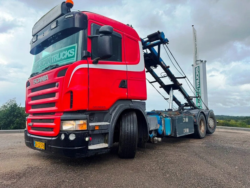 Scania G450 G450 6x2*4 rear steering - Camión con equipo de cable: foto 1 Scania G450 G450 6x2*4 rear steering - Camión con equipo de cable: foto 1