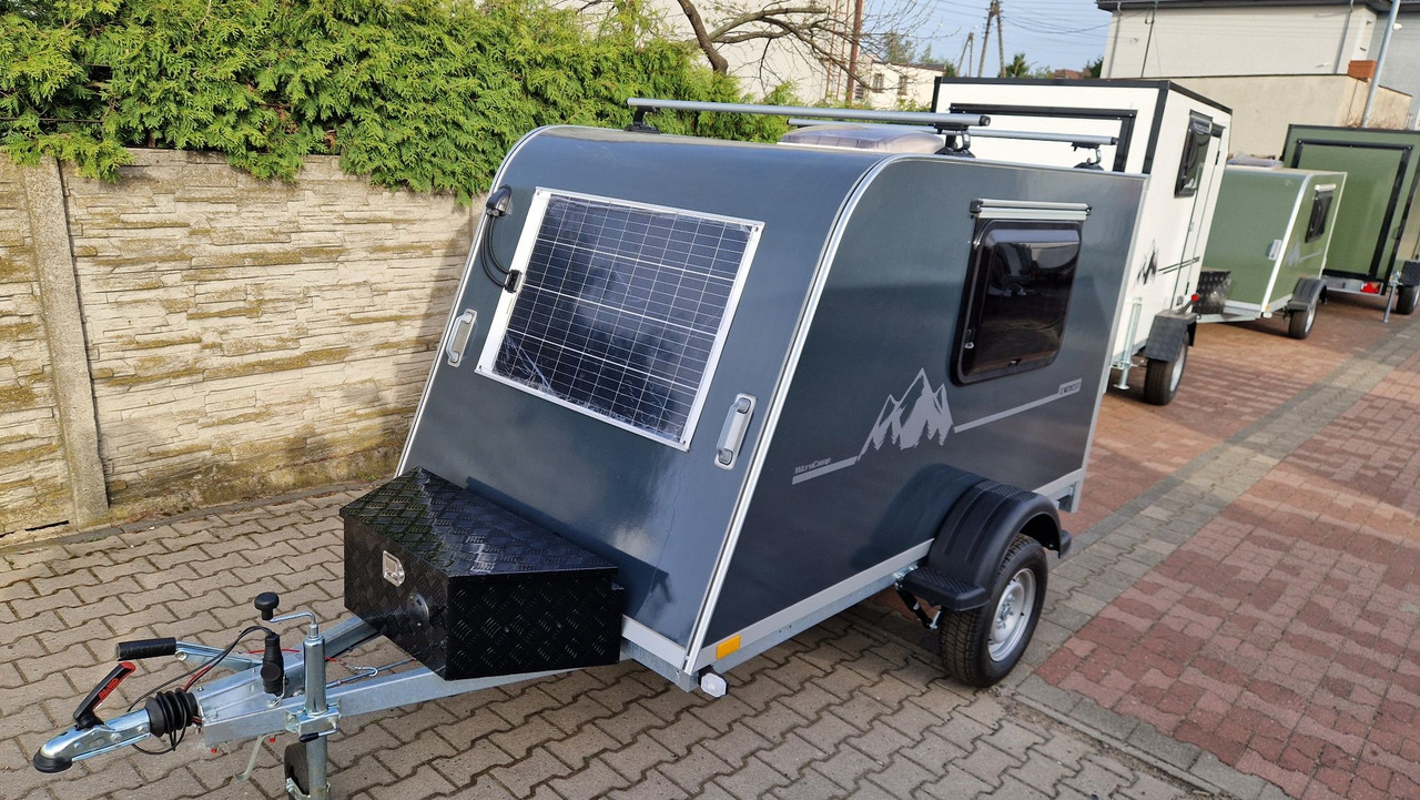 Minikemping Microcamp teardrop mała przyczepa wyprawowa - Caravana: foto 4 Minikemping Microcamp teardrop mała przyczepa wyprawowa - Caravana: foto 4