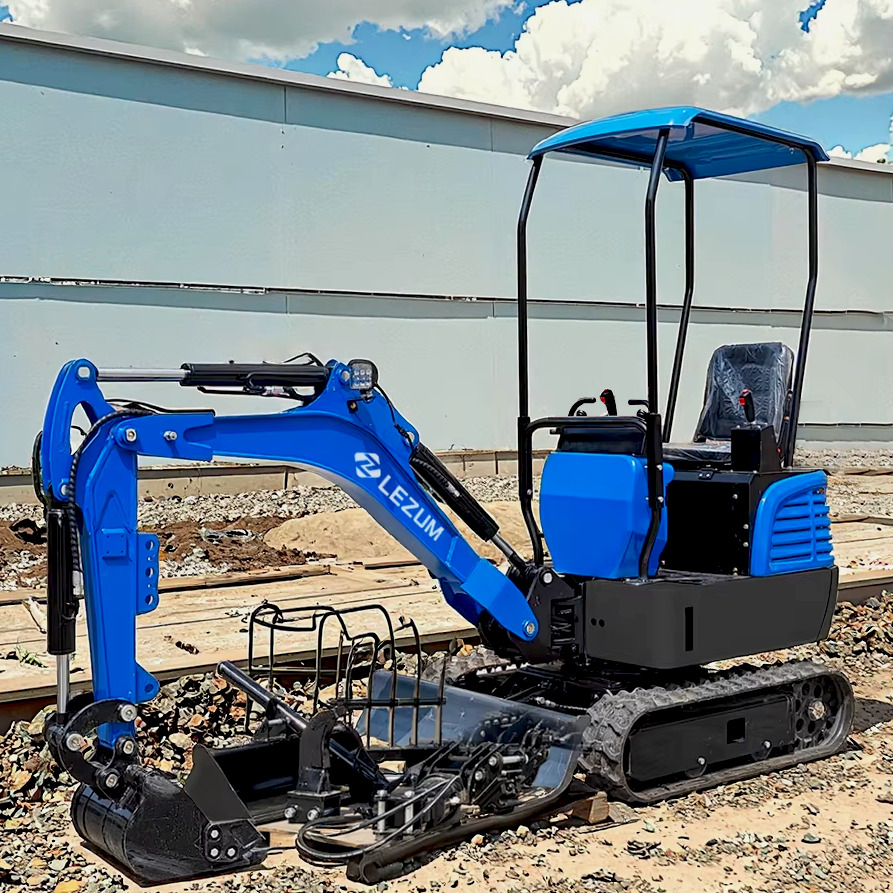 LEZUM Factory Sale Hybrid Mini Digger Excavators Home Farm Electric Remote Control Compact Pilot Digger Excavator with Free Shipping - Miniexcavadora: foto 3 LEZUM Factory Sale Hybrid Mini Digger Excavators Home Farm Electric Remote Control Compact Pilot Digger Excavator with Free Shipping - Miniexcavadora: foto 3