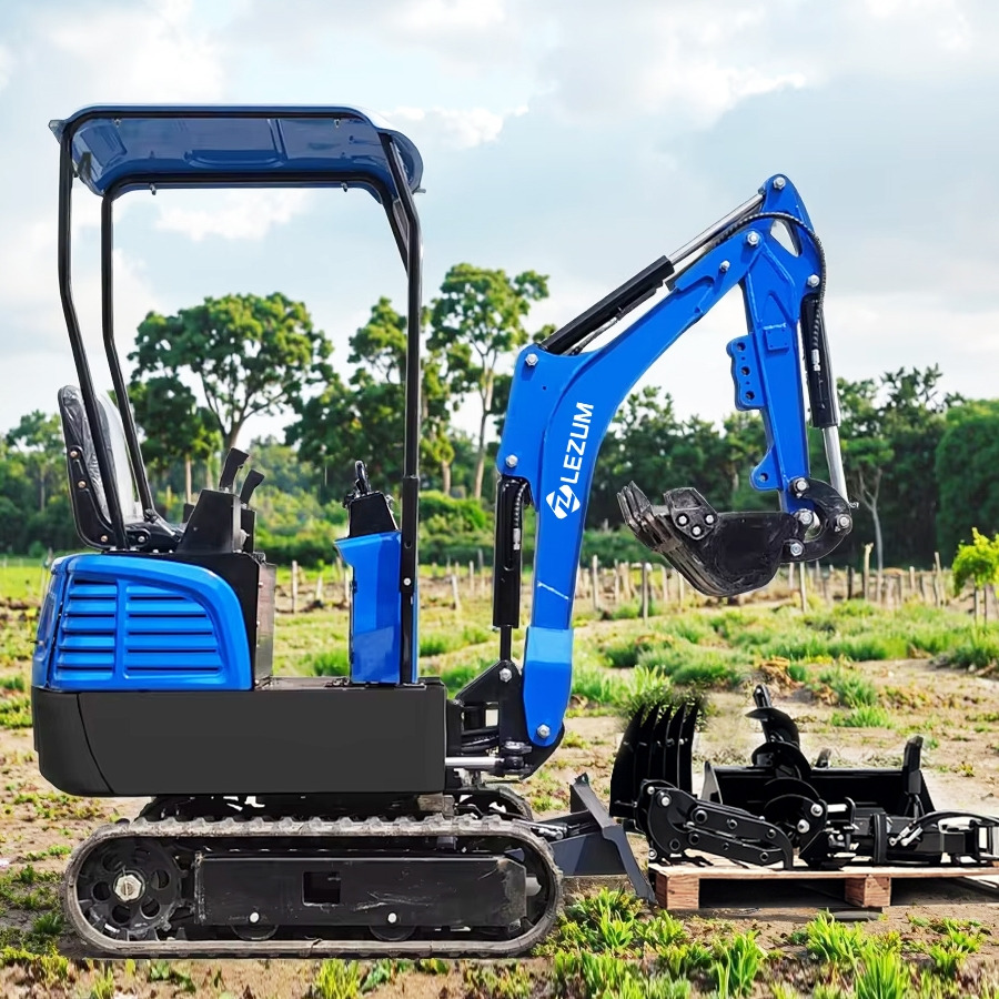 LEZUM Factory Sale Hybrid Mini Digger Excavators Home Farm Electric Remote Control Compact Pilot Digger Excavator with Free Shipping - Miniexcavadora: foto 2 LEZUM Factory Sale Hybrid Mini Digger Excavators Home Farm Electric Remote Control Compact Pilot Digger Excavator with Free Shipping - Miniexcavadora: foto 2