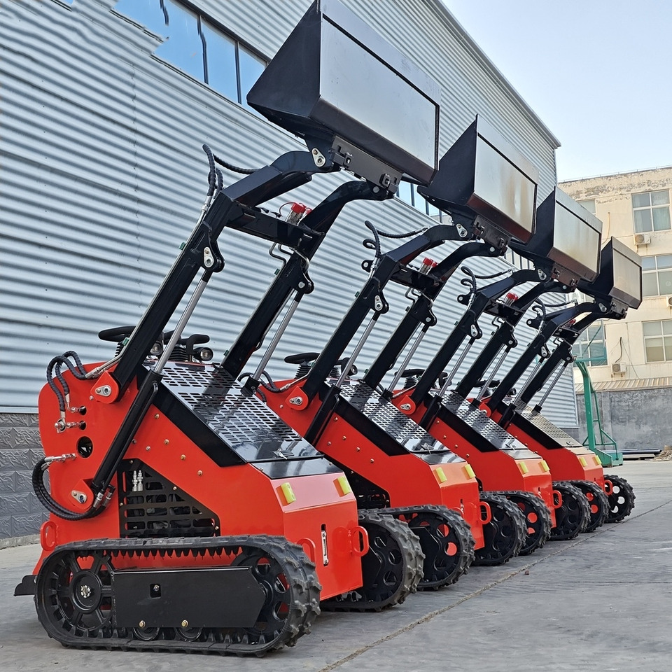 LEZUM Free Shipping Mini Skid Steer Loader Compact Track Electric/Diesel Chinese Mini Skid Steer Loader For Sale With Mini Skid Steer Attachments 4 In 1 Bucket - Minicargadora: foto 3 LEZUM Free Shipping Mini Skid Steer Loader Compact Track Electric/Diesel Chinese Mini Skid Steer Loader For Sale With Mini Skid Steer Attachments 4 In 1 Bucket - Minicargadora: foto 3