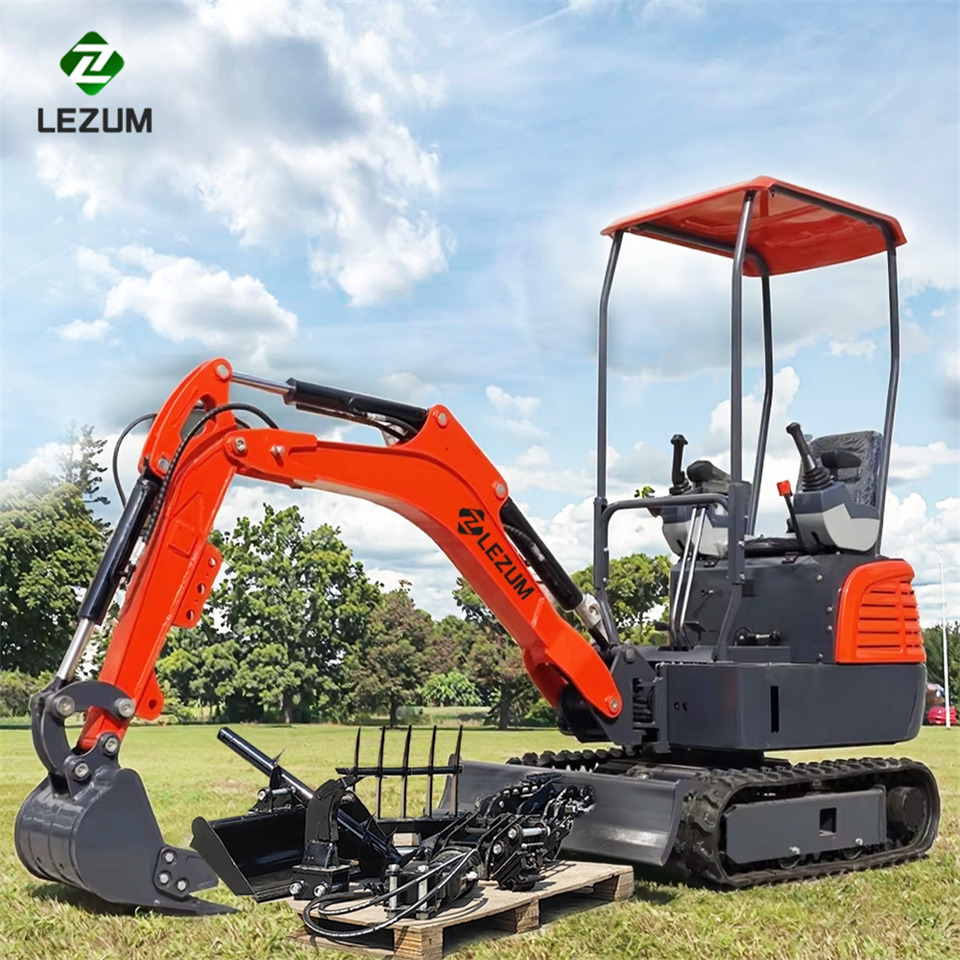 LEZUM Mini Excavator CE Certification Kubota Engine(Factory Outlet) Mini Pelle Minibagger Minikoparka Miniexcavadora - Miniexcavadora: foto 2 LEZUM Mini Excavator CE Certification Kubota Engine(Factory Outlet) Mini Pelle Minibagger Minikoparka Miniexcavadora - Miniexcavadora: foto 2