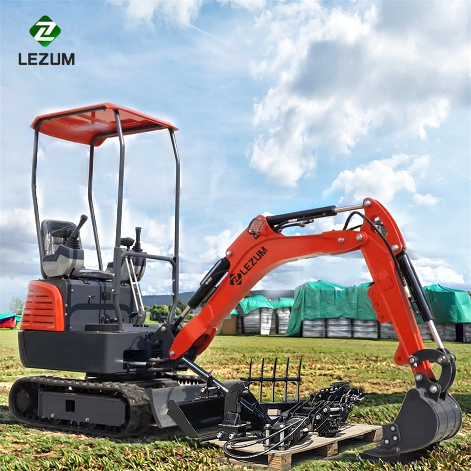 LEZUM Mini Excavator CE Certification Kubota Engine(Factory Outlet) Mini Pelle Minibagger Minikoparka Miniexcavadora - Miniexcavadora: foto 1 LEZUM Mini Excavator CE Certification Kubota Engine(Factory Outlet) Mini Pelle Minibagger Minikoparka Miniexcavadora - Miniexcavadora: foto 1