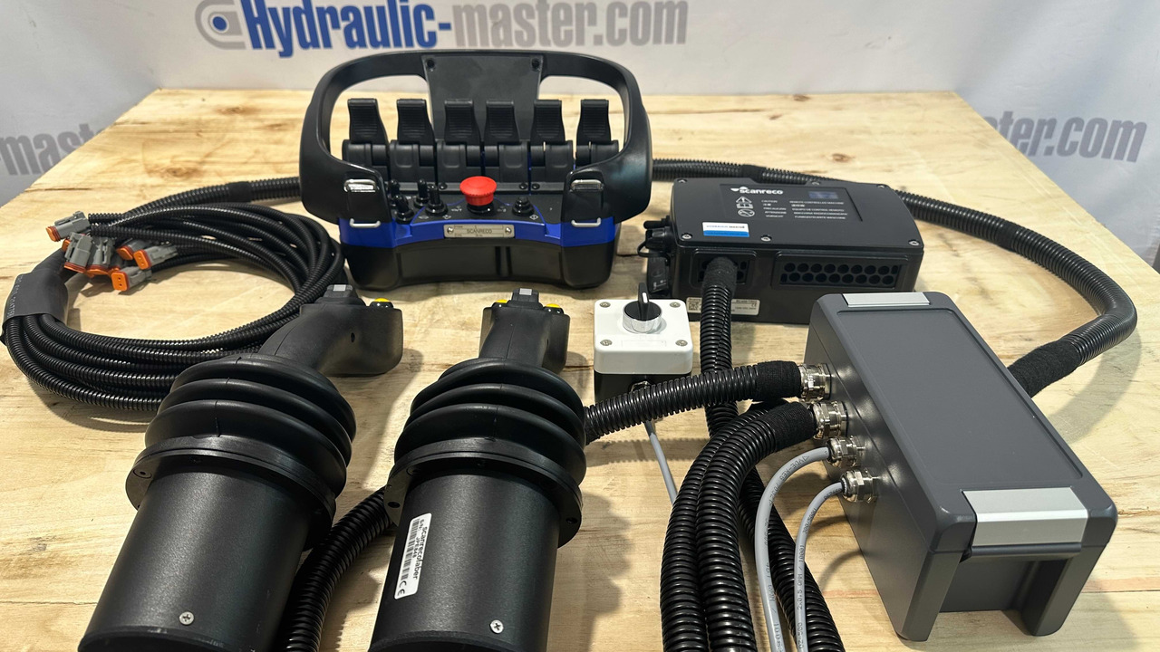 Maquinaria forestal Proportional Valve Walvoil DPX100 with Control Scanreco RC400 and JP Joysticks Danfoss for Parker, Nordhyraulic, Fassi, Hiab: foto 8 Maquinaria forestal Proportional Valve Walvoil DPX100 with Control Scanreco RC400 and JP Joysticks Danfoss for Parker, Nordhyraulic, Fassi, Hiab: foto 8