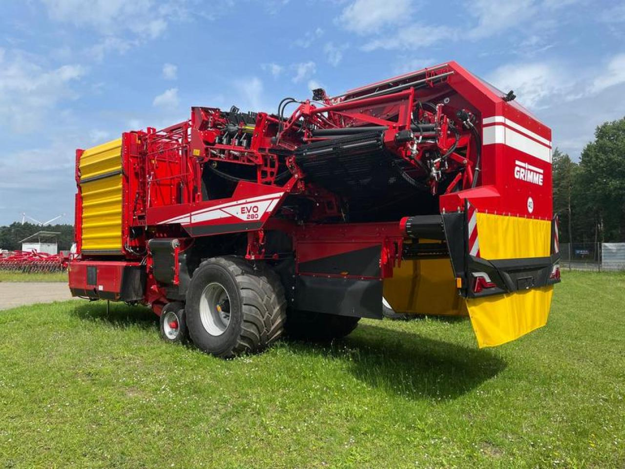 Grimme EVO 280 - Arrancadora de patatas: foto 4 Grimme EVO 280 - Arrancadora de patatas: foto 4