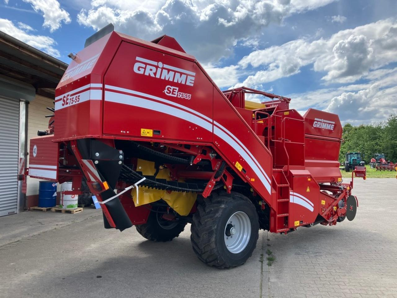 Grimme SE 75-55 SB - Arrancadora de patatas: foto 4 Grimme SE 75-55 SB - Arrancadora de patatas: foto 4