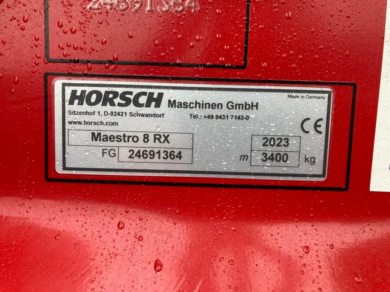 Horsch MAESTRO8.75RX AUTOFORCE - Sembradora de precisión: foto 5 Horsch MAESTRO8.75RX AUTOFORCE - Sembradora de precisión: foto 5