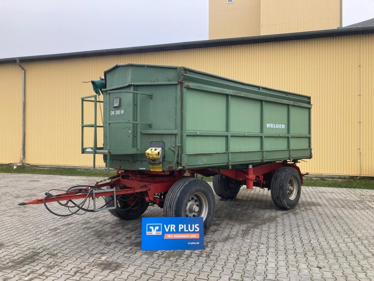 Welger DK280 B 2 STÜCK VERFÜGBAR - Remolque volquete: foto 1 Welger DK280 B 2 STÜCK VERFÜGBAR - Remolque volquete: foto 1