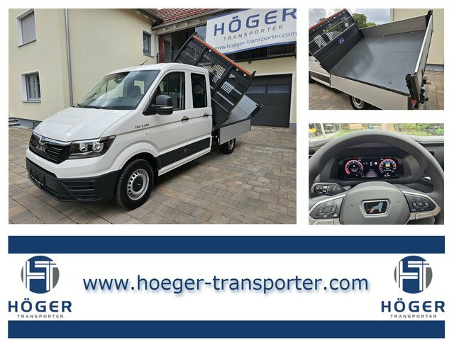 MAN TGE 3.140 Doka L3 Dreiseitenkipper Facelift - Furgoneta basculante, Furgoneta combi: foto 1 MAN TGE 3.140 Doka L3 Dreiseitenkipper Facelift - Furgoneta basculante, Furgoneta combi: foto 1