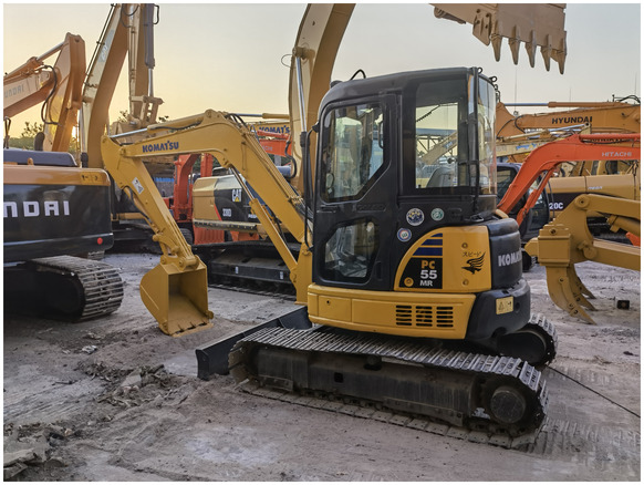 Secondhand Machinery Crawler Digger good performance Komatsu Used Excavator PC55MR for sale - Miniexcavadora: foto 1 Secondhand Machinery Crawler Digger good performance Komatsu Used Excavator PC55MR for sale - Miniexcavadora: foto 1